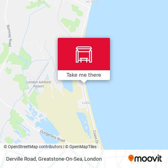 Derville Road, Greatstone-On-Sea map