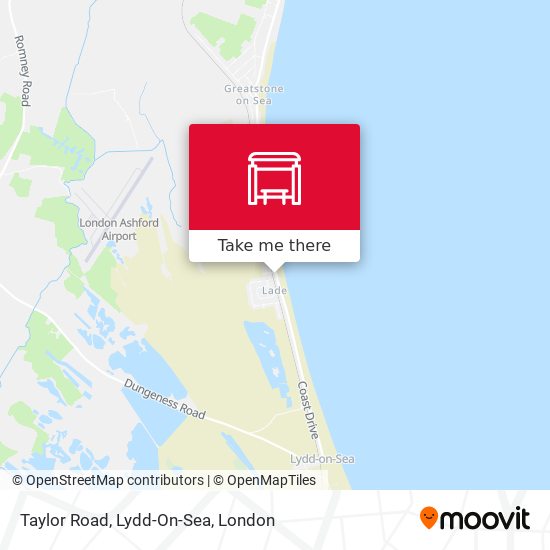 Taylor Road, Lydd-On-Sea map