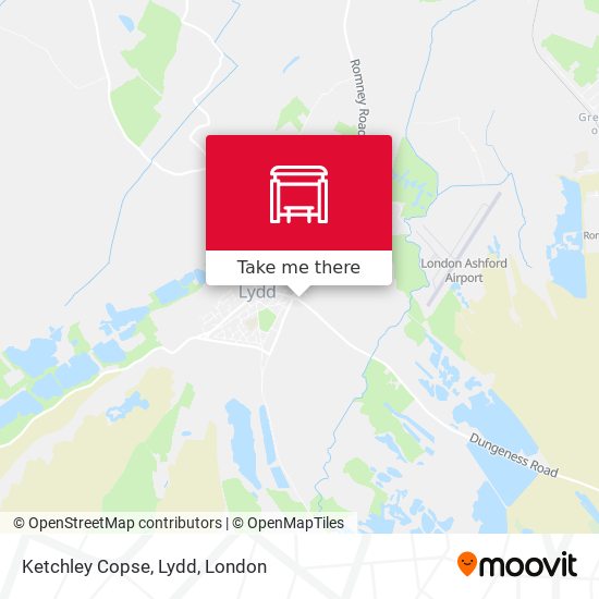 Ketchley Copse, Lydd map