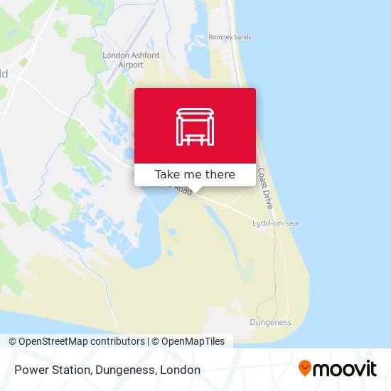 Power Station, Dungeness map