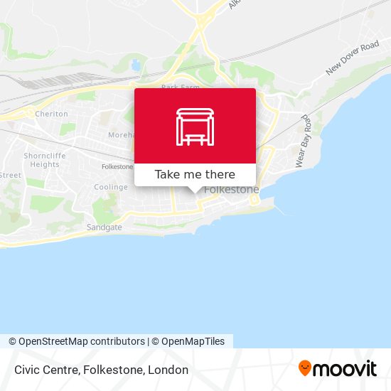 Civic Centre, Folkestone map