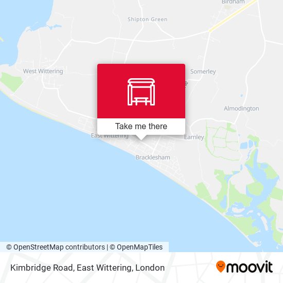 Kimbridge Road, East Wittering map
