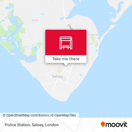 Police Station, Selsey map
