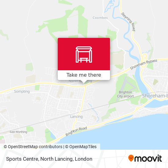 Sports Centre, North Lancing map