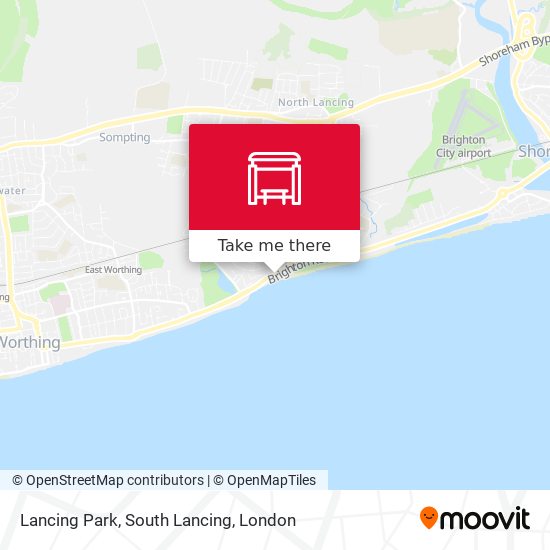 Lancing Park, South Lancing map