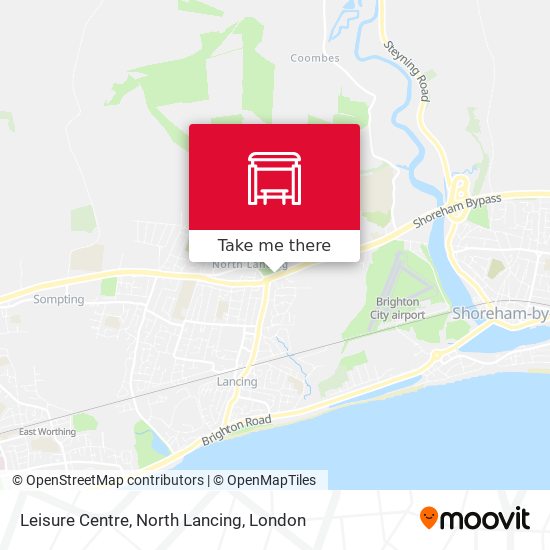 Leisure Centre, North Lancing map