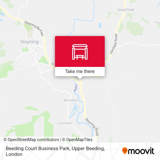 Beeding Court Business Park, Upper Beeding map