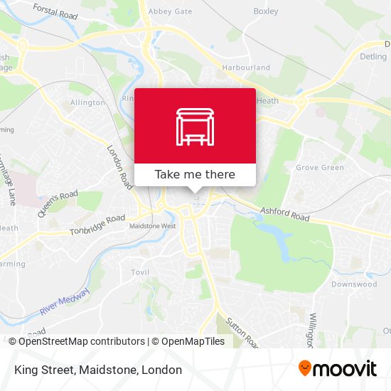 King Street, Maidstone map