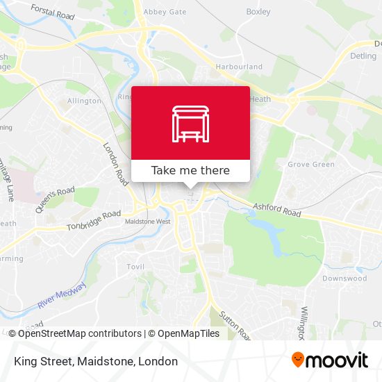 King Street, Maidstone map
