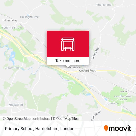 Primary School, Harrietsham map