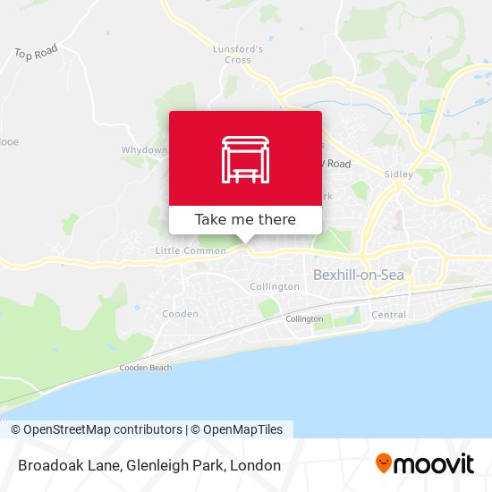 Broadoak Lane, Glenleigh Park map