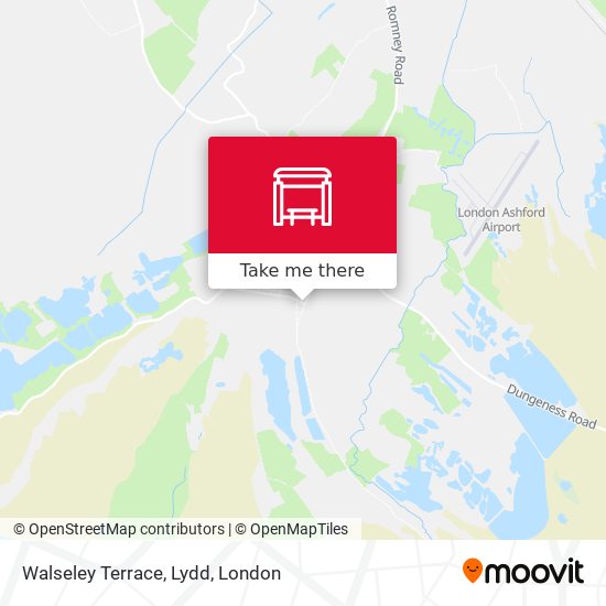 Walseley Terrace, Lydd map