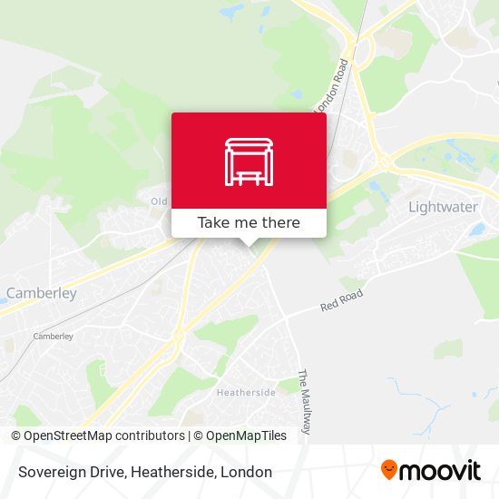 Sovereign Drive, Heatherside map