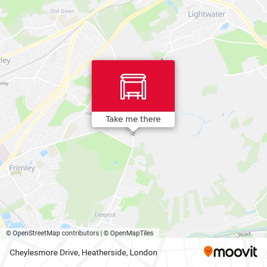 Cheylesmore Drive, Heatherside map