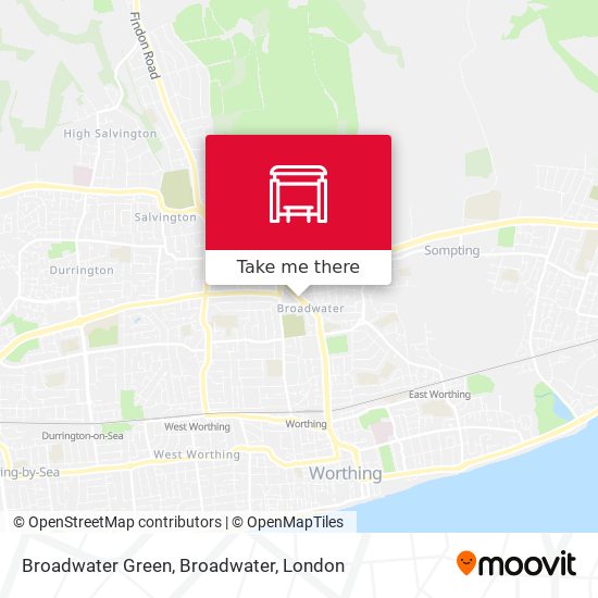 Broadwater Green, Broadwater map