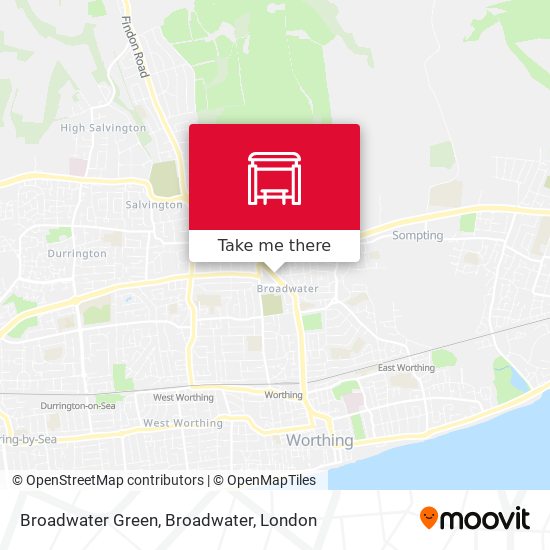 Broadwater Green, Broadwater map