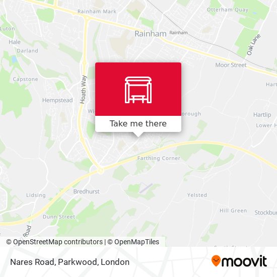 Nares Road, Parkwood map