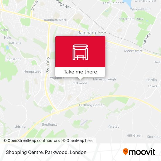 Shopping Centre, Parkwood map