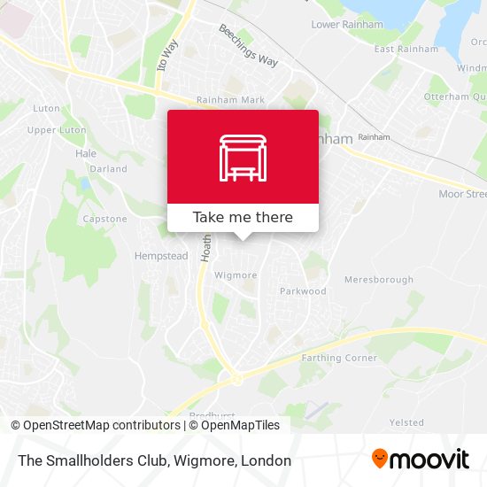 The Smallholders Club, Wigmore map