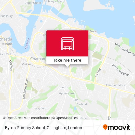 Byron Primary School, Gillingham map