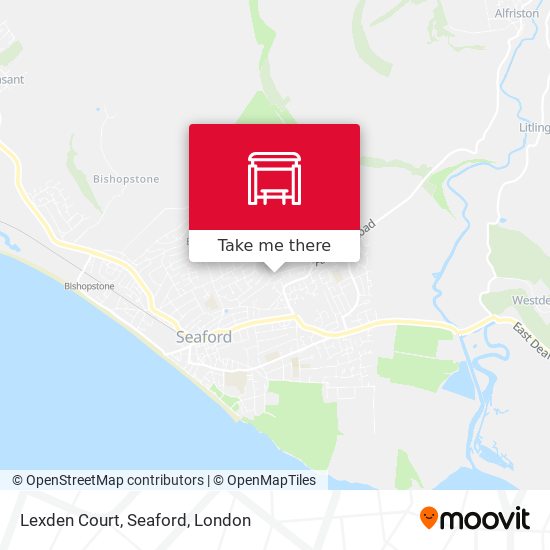 Lexden Court, Seaford map