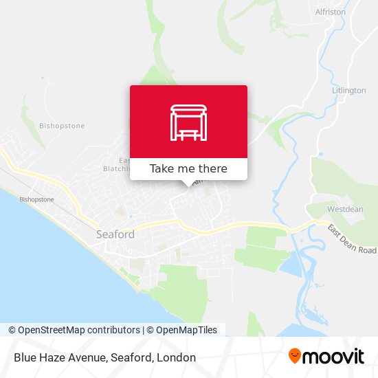 Blue Haze Avenue, Seaford map