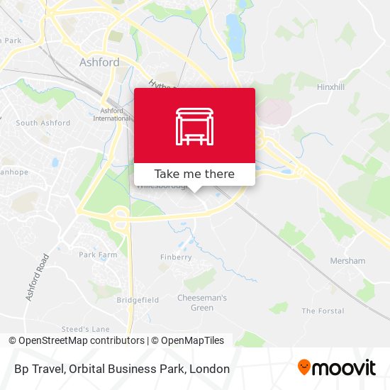 Bp Travel, Orbital Business Park map