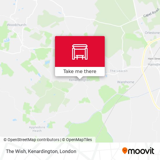 The Wish, Kenardington map