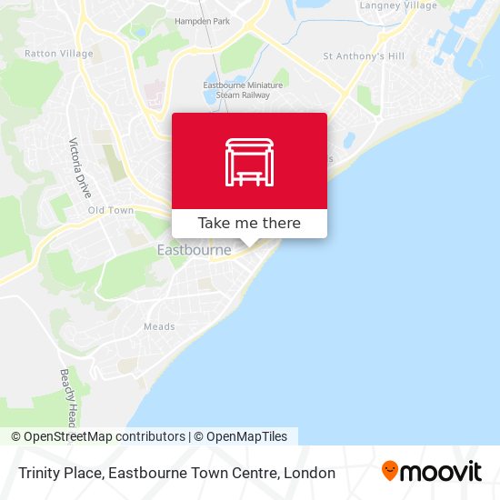Trinity Place, Eastbourne Town Centre map