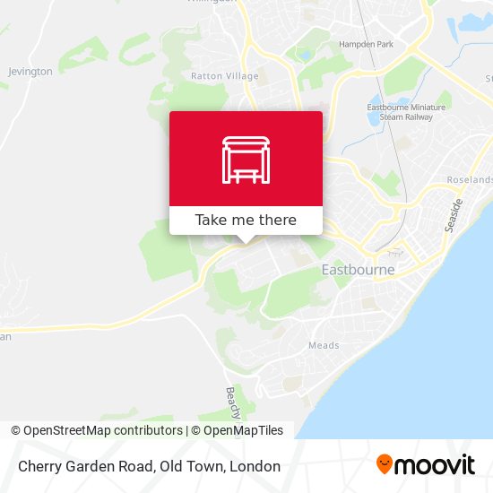 Cherry Garden Road, Old Town map