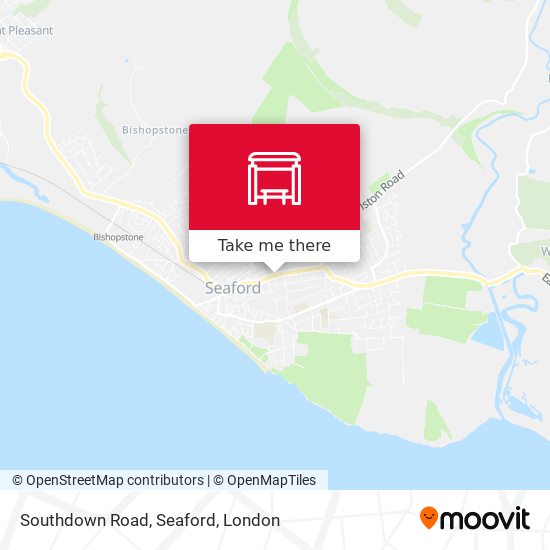 Southdown Road, Seaford map