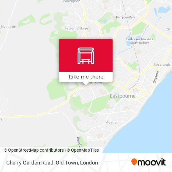 Cherry Garden Road, Old Town map