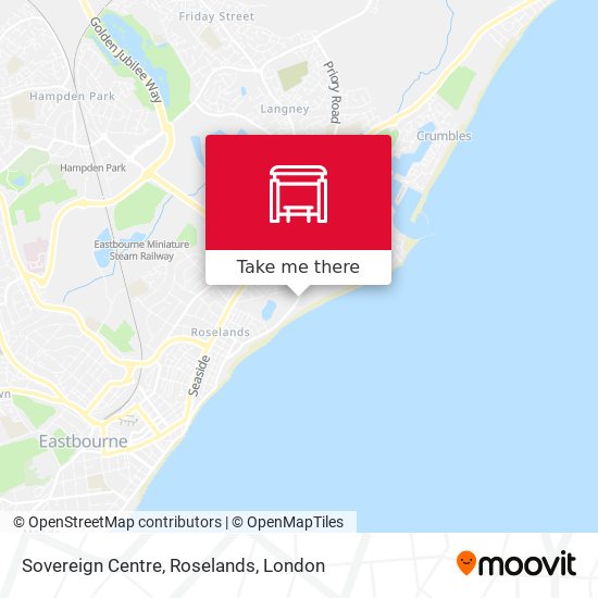 Sovereign Centre, Roselands map