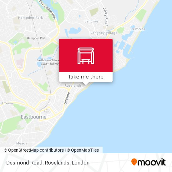 Desmond Road, Roselands map