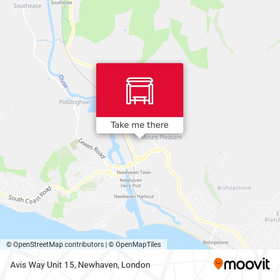 Avis Way Unit 15, Newhaven map