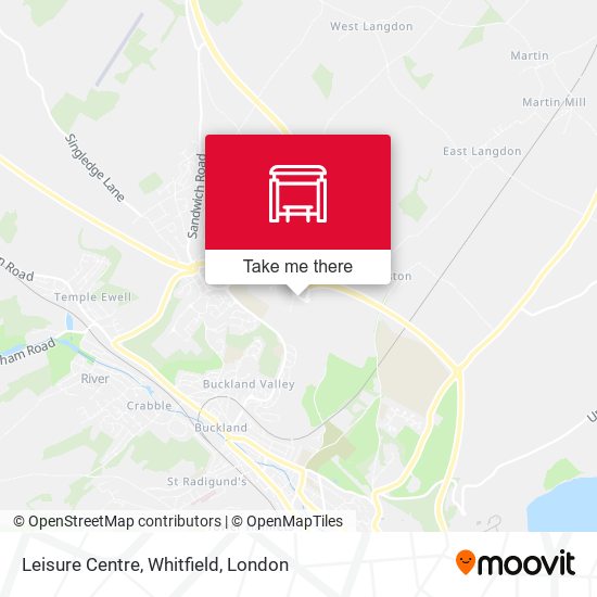 Leisure Centre, Whitfield map
