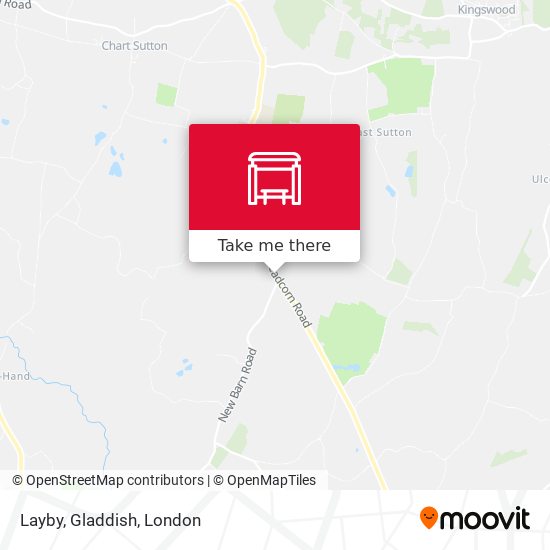 Layby, Gladdish map