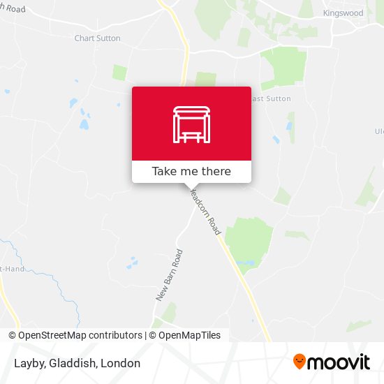 Layby, Gladdish map