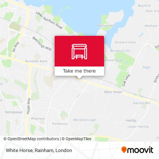 White Horse, Rainham map