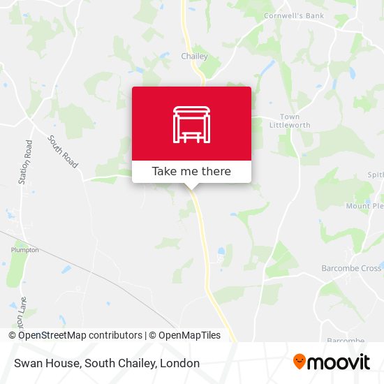 Swan House, South Chailey map