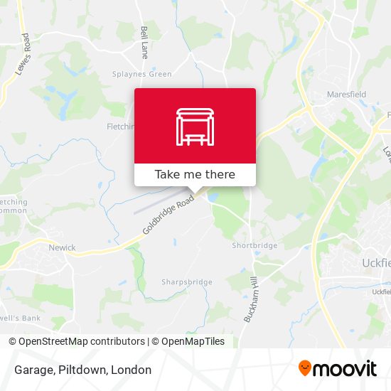 Garage, Piltdown map
