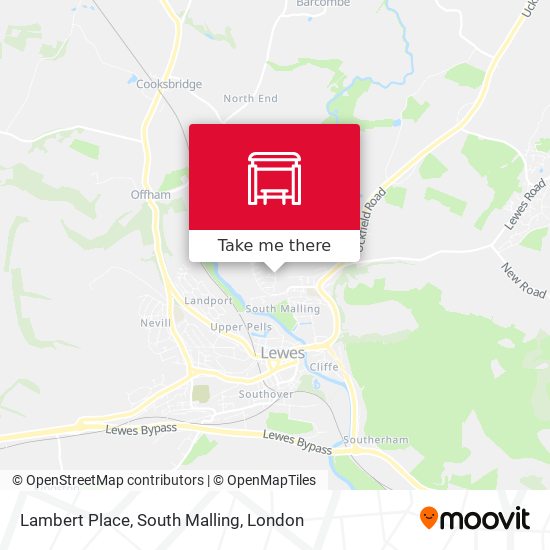 Lambert Place, South Malling map