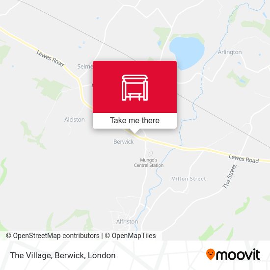 The Village, Berwick map