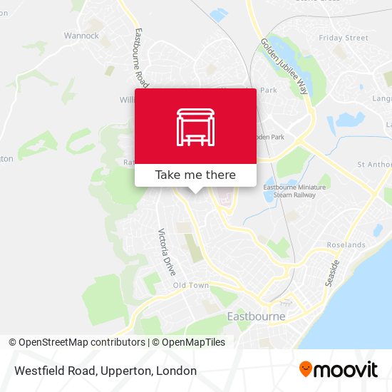 Westfield Road, Upperton map