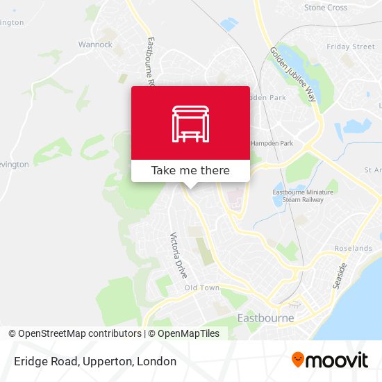 Eridge Road, Upperton map