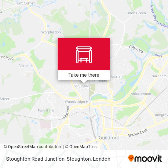 Stoughton Road Junction, Stoughton map