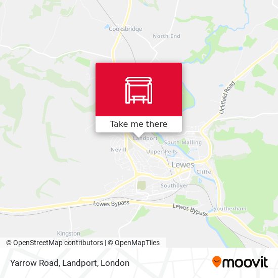 Yarrow Road, Landport map