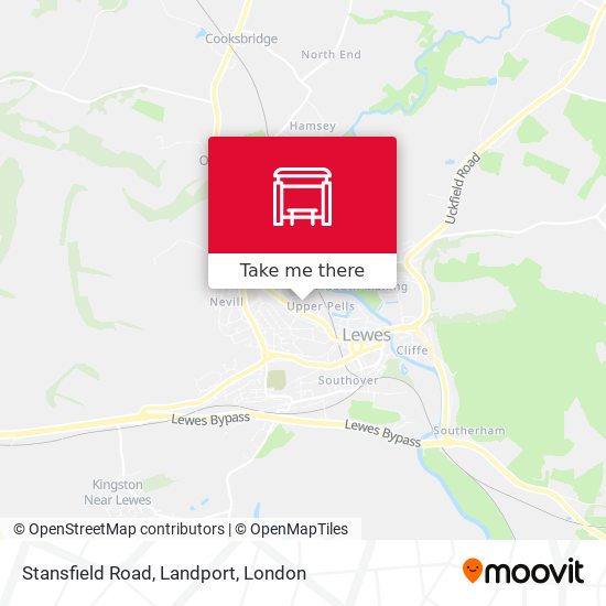 Stansfield Road, Landport map