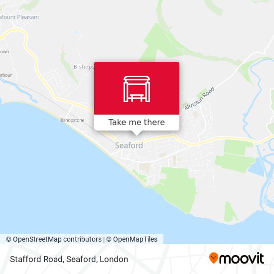 Stafford Road, Seaford map