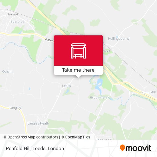 Penfold Hill, Leeds map